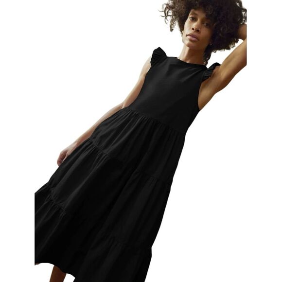 NATION LTD Ruffled Sissy Sundress Medium - Picture 3 of 4